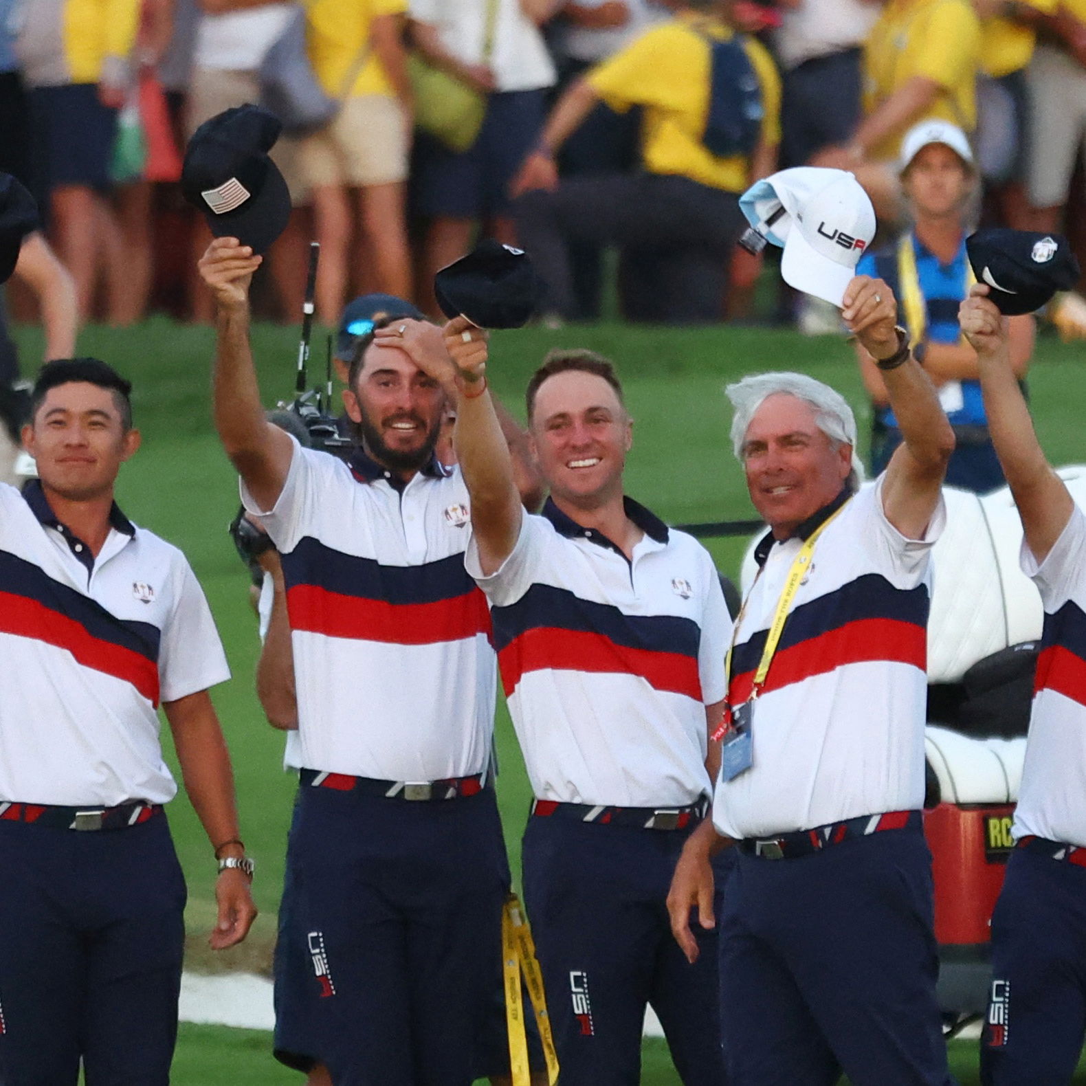 U.S. Ryder Cup players in Rome